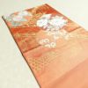 袋帯 六通柄 良品 フォーマル用 正絹 花柄 橙_画像17