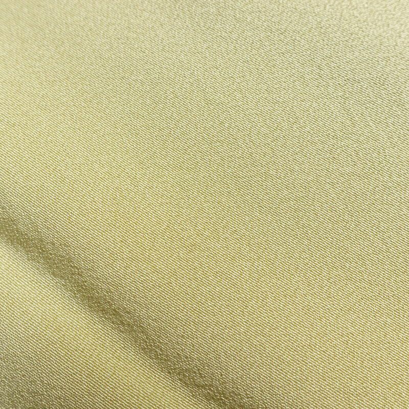 色留袖 落款入り 作家物 縮緬 一つ紋付き 正絹 風景柄 袷仕立て 身丈158cm 裄丈65.5cm 共八掛 フォーマル 着物 緑・うぐいす色_画像20