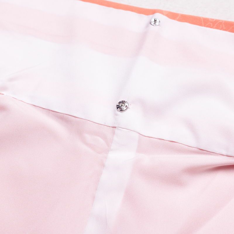 色無地 ポリエステル 古典柄 袷仕立て 身丈163.5cm 裄丈67cm 着物 ピンク_画像18