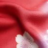 振袖 正絹 銀駒刺繍 花柄 袷仕立て 身丈176cm 裄丈69cm 金彩 フォーマル 着物 成人式 赤・朱_画像18