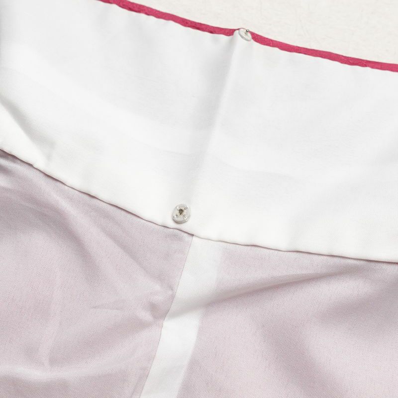 振袖 良品 正絹 花柄 袷仕立て 身丈180cm 裄丈72cm 金彩 フォーマル 着物 成人式 紫・藤色_画像17