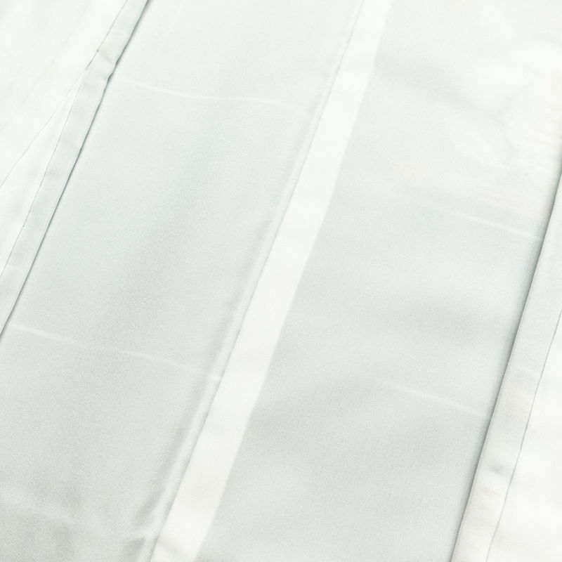 小紋 良品 羽織 アンサンブル ポリエステル 花柄 袷仕立て 身丈163.5cm 裄丈66cm 着物 羽織 セット商品 青・紺_画像16