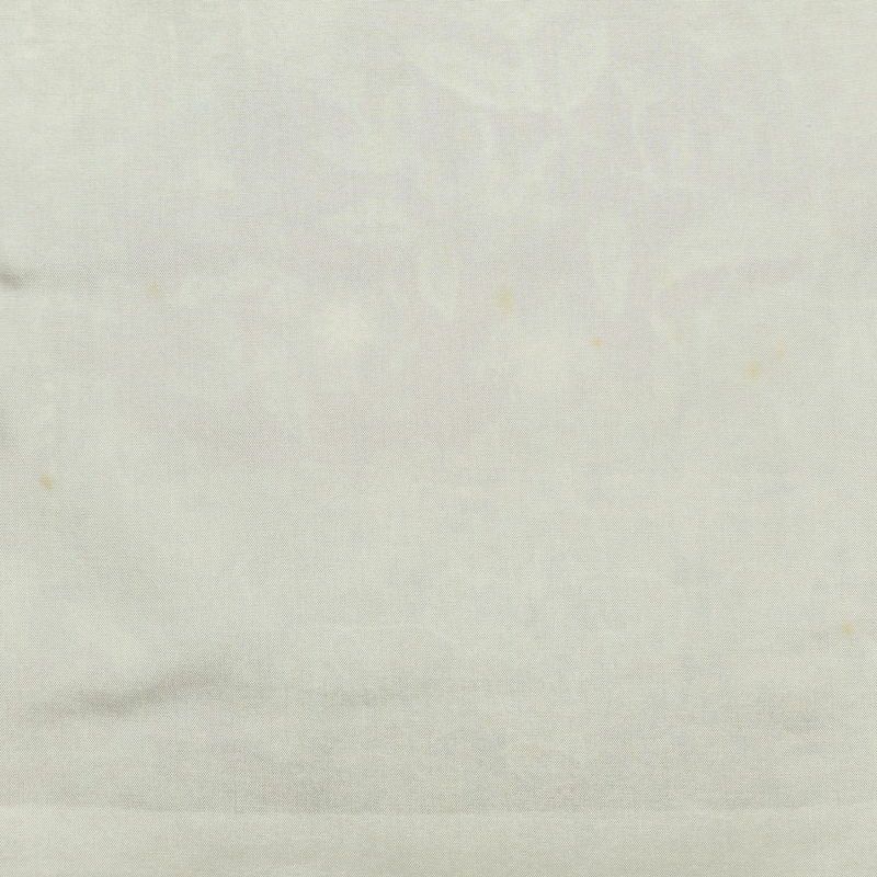 小紋 縮緬 総柄 正絹 花柄 袷仕立て 身丈158.5cm 裄丈65.5cm 黄・黄土色_画像18