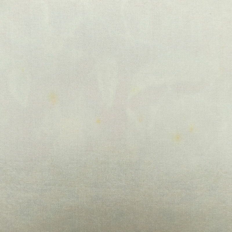 小紋 縮緬 総柄 正絹 花柄 袷仕立て 身丈158.5cm 裄丈65.5cm 黄・黄土色_画像19