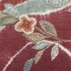 袋帯 紬地 太鼓柄 良品 一般用 正絹 木の葉・植物柄 刺繍 紫・藤色_画像4