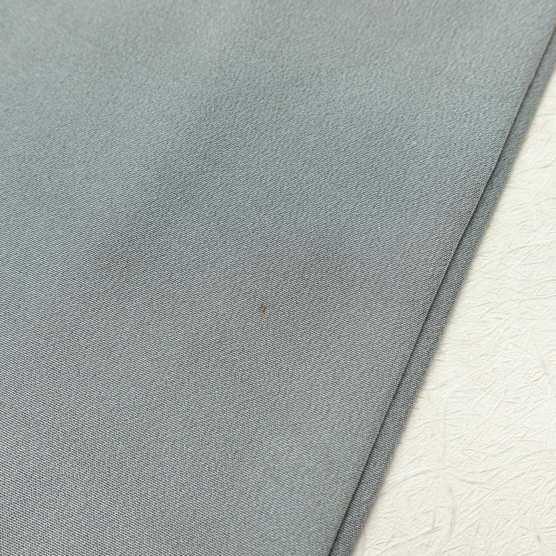 男性用 着物 アンサンブル 羽織 長襦袢 着物 しつけ糸付き ウール 亀甲柄 単衣仕立て 3点セット 身丈140cm 裄丈69cm 青・紺_画像20