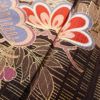 振袖 長襦袢セット 良品 金駒刺繍 正絹 古典柄 蝶 金彩 袷仕立て