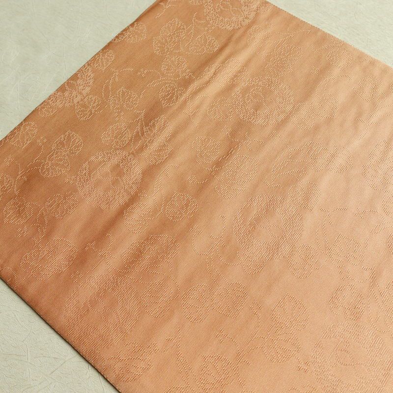 袋帯 六通柄 良品 フォーマル用 正絹 雲柄 金通し 橙_画像11