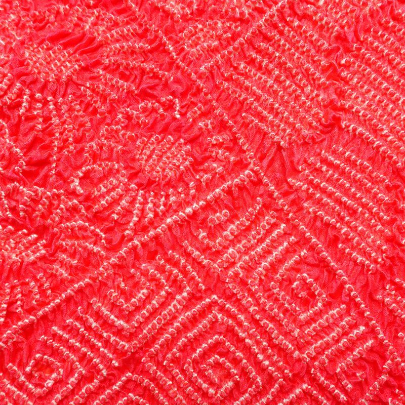 帯揚げ 絞り 正絹 古典柄 ピンク_画像6