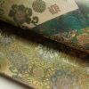 袋帯 六通柄 良品 フォーマル用 正絹 幾何学柄・抽象柄 緑・うぐいす色_画像7