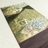袋帯 六通柄 良品 フォーマル用 正絹 幾何学柄・抽象柄 緑・うぐいす色_画像19