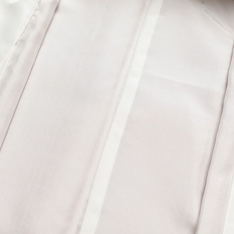 色留袖 良品 紬地 五つ紋付き 正絹 古典柄 袷仕立て 身丈160.5cm 裄丈67cm 箔 一部しつけ糸付き 金彩 フォーマル 着物 紬生地 ピンク_画像20