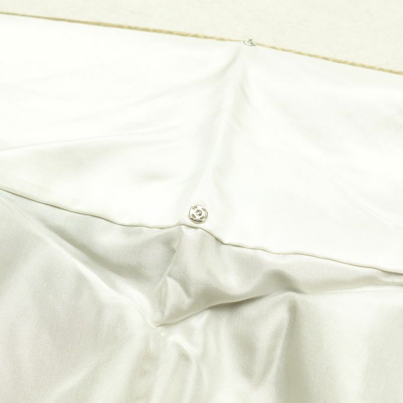 訪問着 金駒刺繍 絞り 正絹 花柄 袷仕立て 身丈157cm 裄丈64cm 刺繍 金彩 フォーマル 着物 緑・うぐいす色_画像20