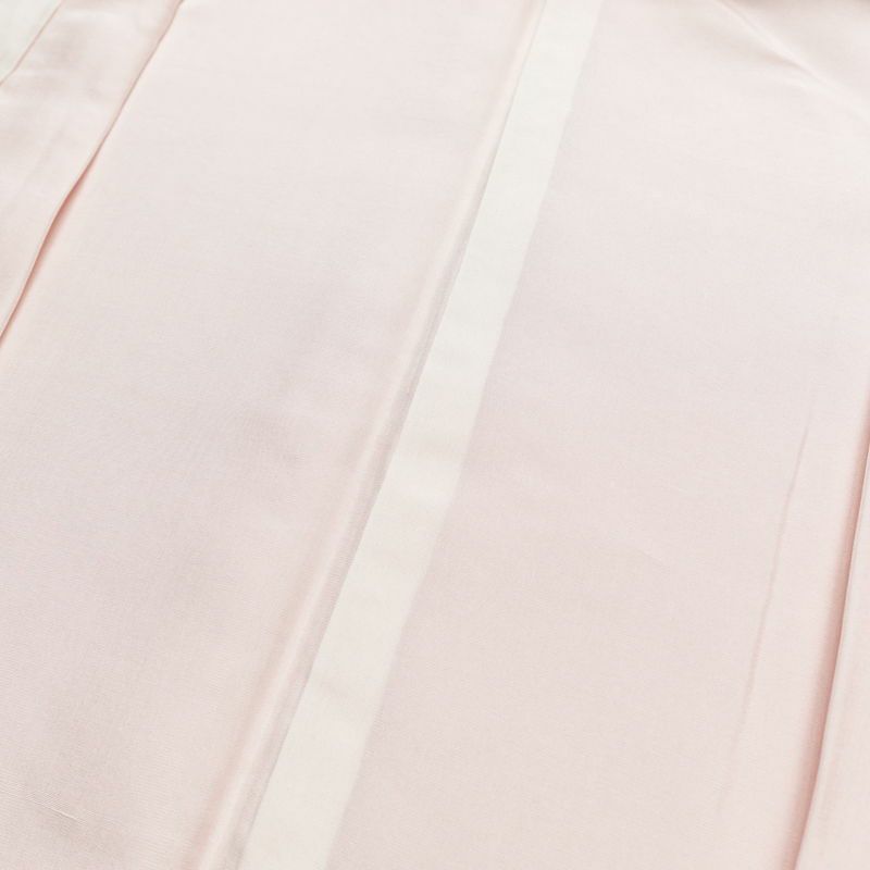 付け下げ 良品 しつけ糸付き 一つ紋付き 正絹 その他の柄 袷仕立て 身丈161.5cm 裄丈66.5cm 附下 着物 ピンク_画像17