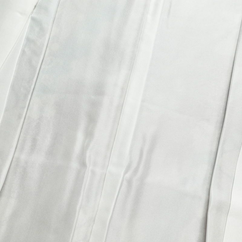 小紋 美品 正絹 花柄 袷仕立て 身丈166cm 裄丈67.5cm 一部しつけ糸付き 小豆・エンジ_画像18