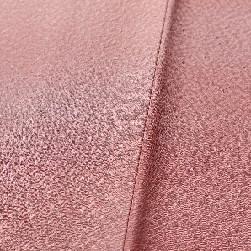 小紋 正絹 その他の柄 袷仕立て 身丈164.5cm 裄丈67.5cm ピンク_画像8