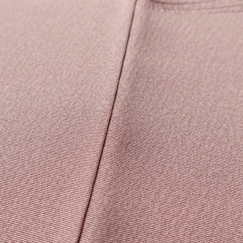 色無地 良品 しつけ糸付き 一つ紋付き 正絹 流水・波柄 袷仕立て 身丈159cm 裄丈65.5cm ピンク_画像9