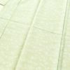 長襦袢 良品 ポリエステル 古典柄 袖無双・胴抜き 身丈135.5cm 裄丈67cm 一部しつけ糸付き 緑・うぐいす色_画像5