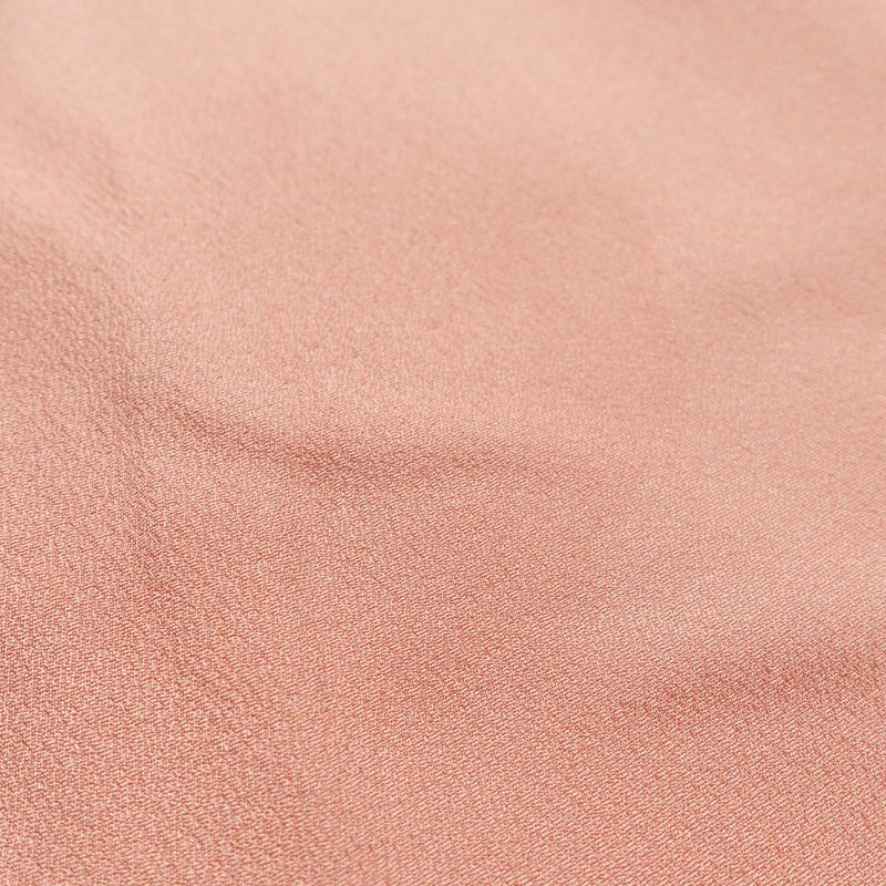 訪問着 正絹 木の葉・植物柄 袷仕立て 身丈163cm 裄丈67cm ピンク_画像17