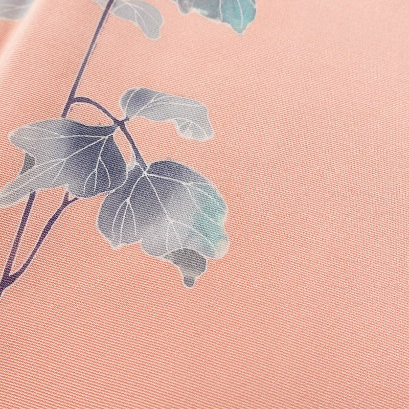 訪問着 正絹 花柄 袷仕立て 身丈152cm 裄丈63cm ピンク_画像7