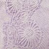帯揚げ 良品 絞り 正絹 花柄 紫・藤色_画像4