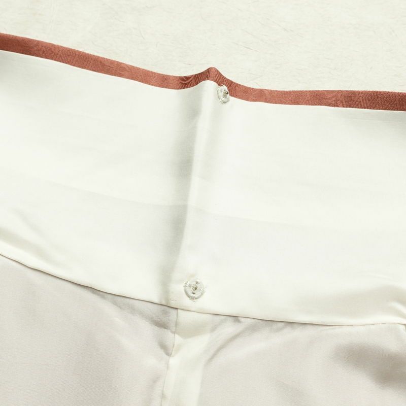 付け下げ 正絹 古典柄 袷仕立て 身丈160cm 裄丈64cm 箔 金彩 赤・朱_画像17