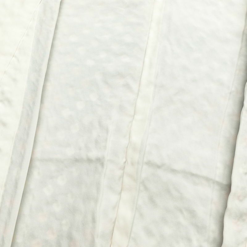 小紋 良品 しつけ糸付き 総絞り 正絹 古典柄 袷仕立て 身丈154.5cm 裄丈64cm 青・紺_画像18