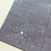 紬 良品 しつけ糸付き 正絹 幾何学柄・抽象柄 袷仕立て 身丈166cm 裄丈65cm 紫・藤色_画像11