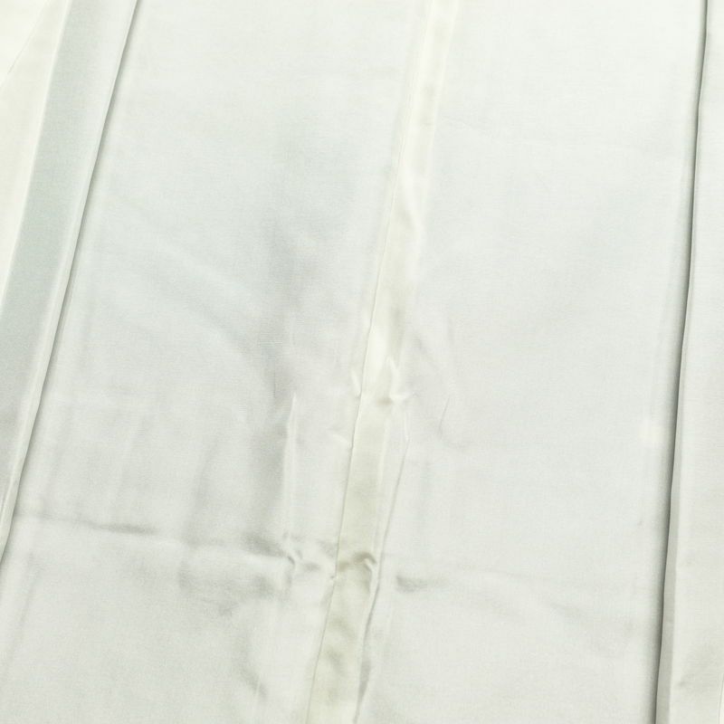 紬 良品 しつけ糸付き 正絹 幾何学柄・抽象柄 袷仕立て 身丈166cm 裄丈65cm 紫・藤色_画像18