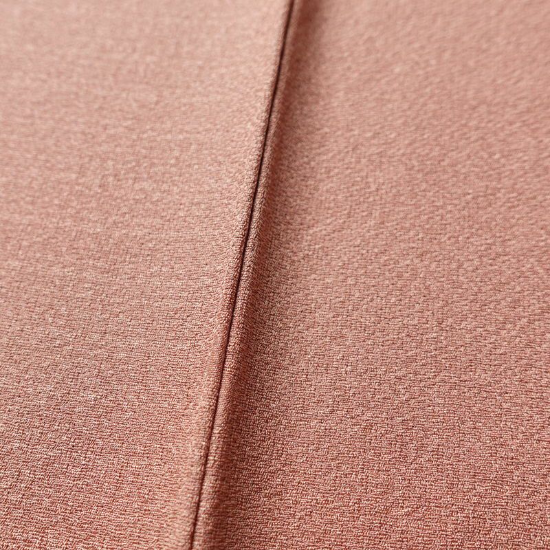 色無地 良品 しつけ糸付き 一つ紋付き 正絹 無地 袷仕立て 身丈155cm 裄丈63.5cm グラデーション ピンク_画像8