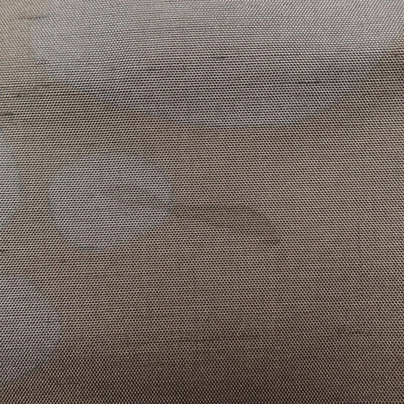 訪問着 一つ紋付き 紬地 正絹 幾何学柄・抽象柄 袷仕立て 身丈156cm 裄丈63.5cm 箔 紫・藤色_画像20