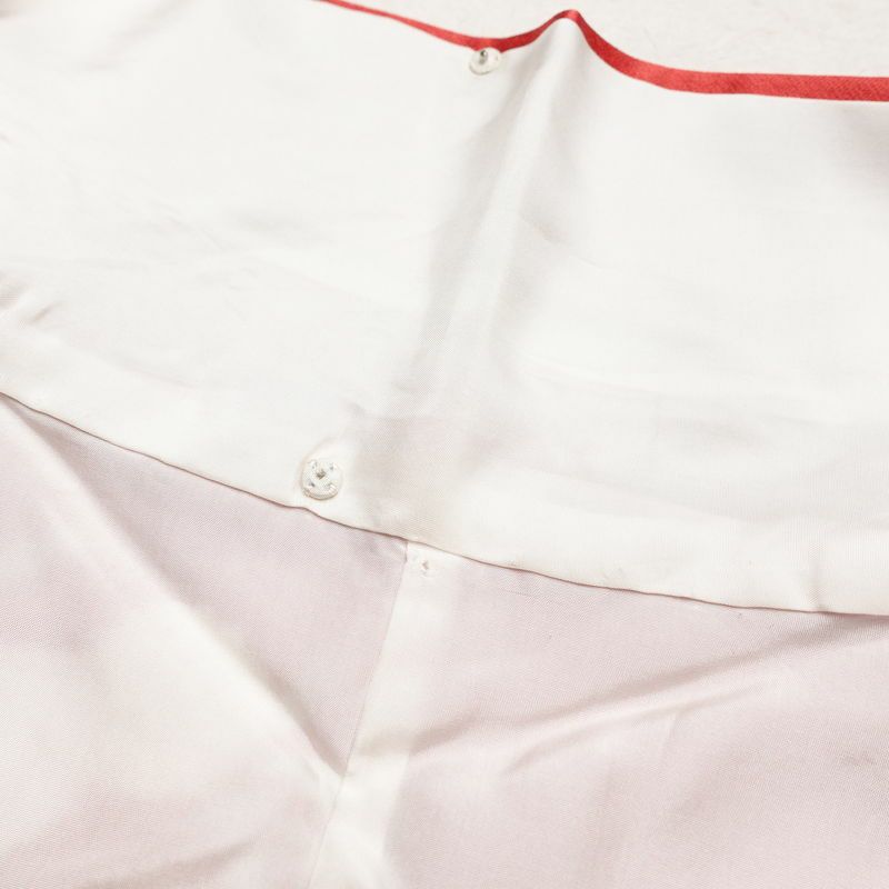 振袖 良品 金駒刺繍 正絹 古典柄 袷仕立て 身丈159.5cm 裄丈68cm 箔 金彩 フォーマル 成人式 着物 赤・朱_画像18