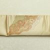 袋帯 太鼓柄 良品 スワトウ刺繍 フォーマル用 正絹 木の葉・植物柄 刺繍 金・銀_画像14