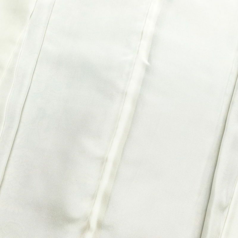 小紋 総柄 正絹 木の葉・植物柄 袷仕立て 身丈159.5cm 裄丈64cm 青・紺_画像16