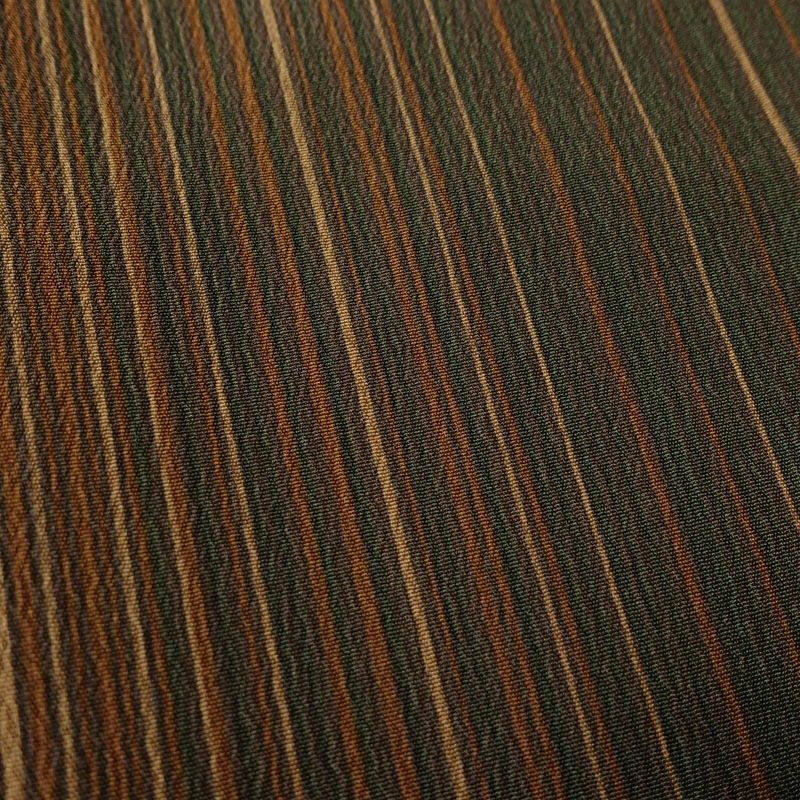 小紋 ポリエステル 縞柄・線柄 袷仕立て 身丈163.5cm 裄丈67cm 多色使い_画像7