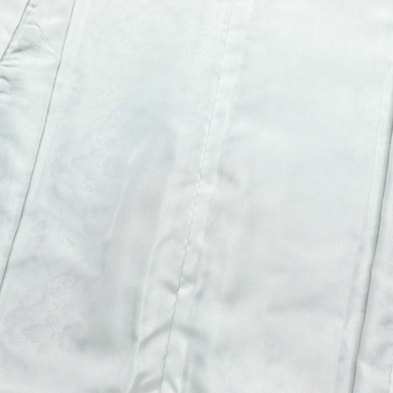 小紋 ポリエステル 幾何学柄・抽象柄 袷仕立て 身丈167.5cm 裄丈65cm 青・紺_画像18