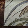 袋帯 六通柄 一般用 正絹 木の葉・植物柄 茶_画像7
