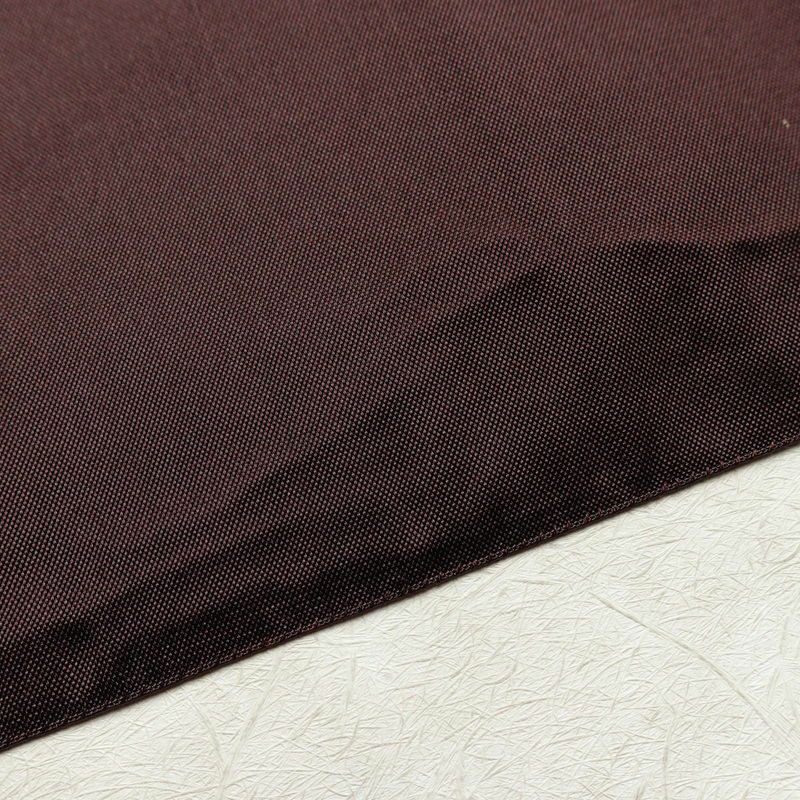 袋帯 六通柄 一般用 正絹 木の葉・植物柄 茶_画像17