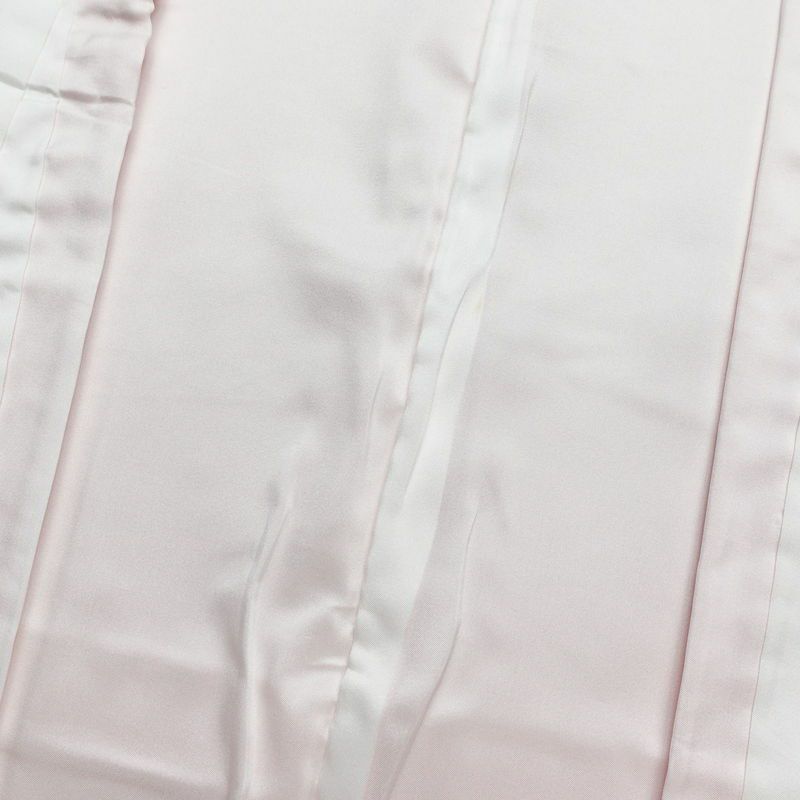 付け下げ ポリエステル 花柄 袷仕立て 身丈161.5cm 裄丈66.5cm ピンク_画像19