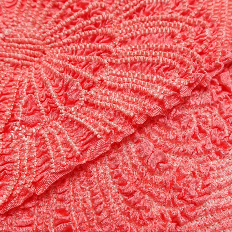 帯揚げ 絞り 正絹 花柄 ピンク_画像3