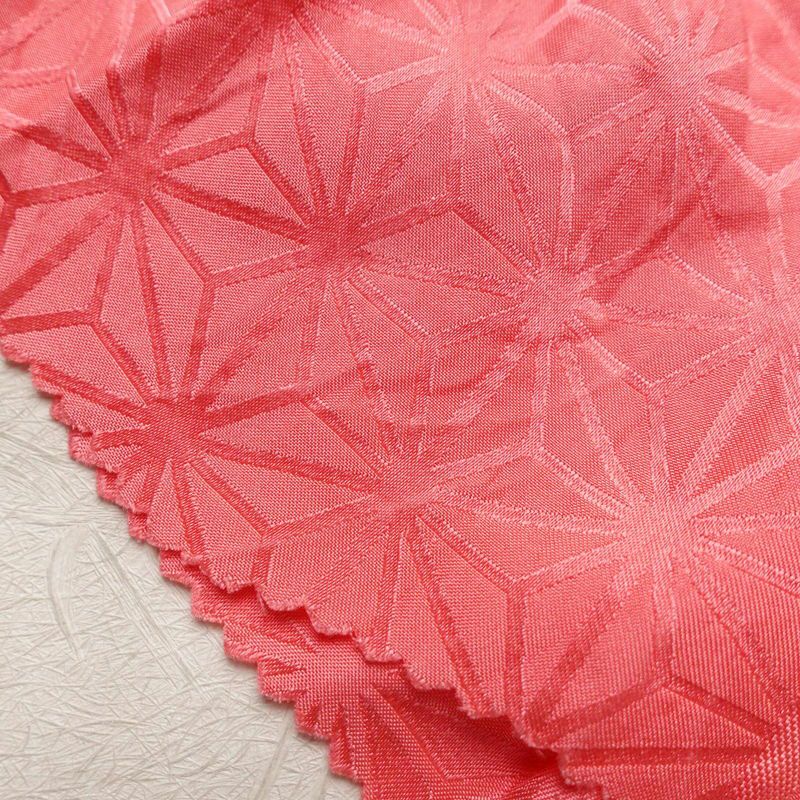 帯揚げ 絞り 正絹 花柄 ピンク_画像5