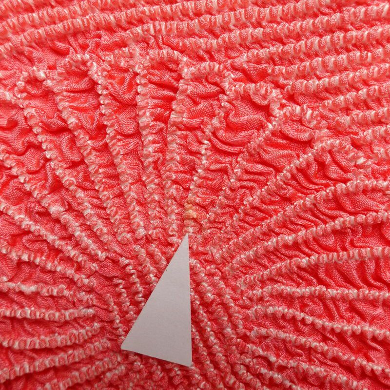 帯揚げ 絞り 正絹 花柄 ピンク_画像10