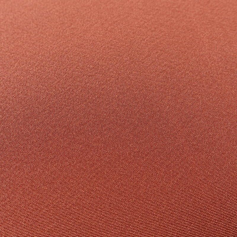 色無地 縮緬 一つ紋付き 正絹 無地 袷仕立て 身丈162cm 裄丈65.5cm 共八掛 赤・朱_画像7