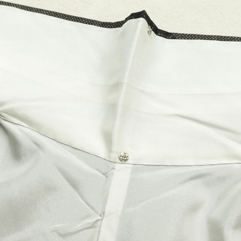 紬 正絹 古典柄 袷仕立て 身丈164.5cm 裄丈69.5cm 茶_画像17