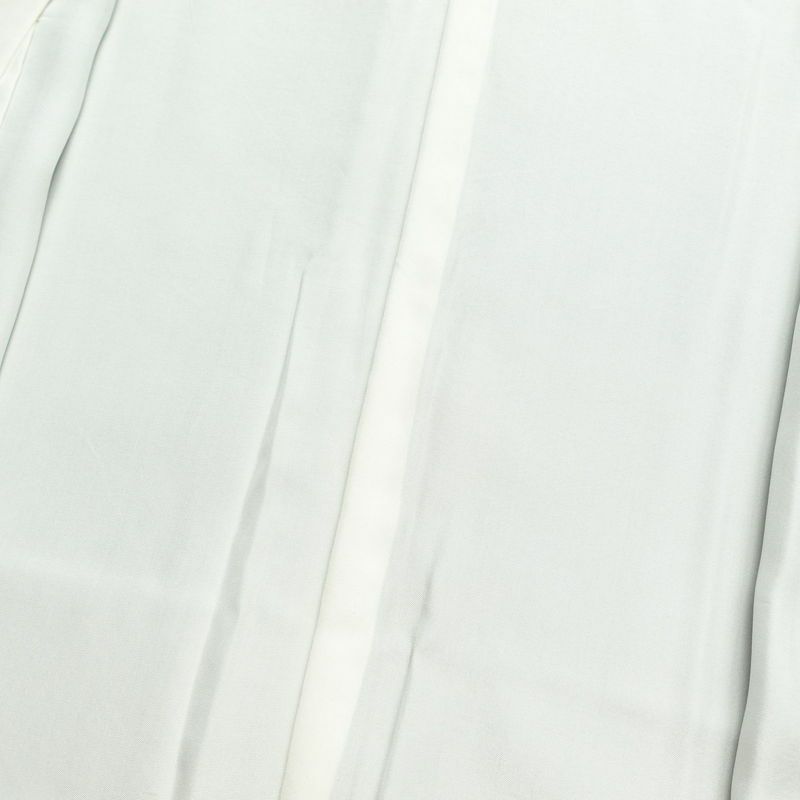 付け下げ 正絹 人物・動物柄 袷仕立て 身丈160cm 裄丈64.5cm 金彩 孔雀 青・紺_画像18