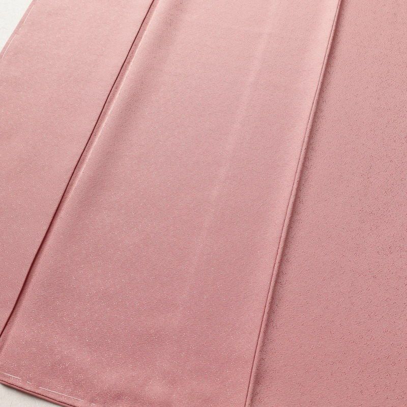 色無地 美品 草木染 落款入り しつけ糸付き 一つ紋付き 正絹 無地 袷仕立て 身丈162.5cm 裄丈67cm ピンク_画像4