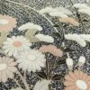 訪問着 たたき染め 縮緬 正絹 古典柄 袷仕立て 身丈164.5cm 裄丈67cm 箔 金彩 グレー_画像9
