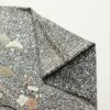 訪問着 たたき染め 縮緬 正絹 古典柄 袷仕立て 身丈164.5cm 裄丈67cm 箔 金彩 グレー_画像14