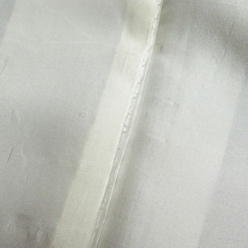 付け下げ スワトウ刺繍 紬地 正絹 古典柄 袷仕立て 身丈164cm 裄丈65.5cm 紫・藤色_画像20