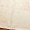付け下げ しつけ糸付き 絞り 正絹 花柄 袷仕立て 身丈163.5cm 裄丈66cm ピンク_画像12